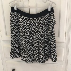 Anthropologie Maeve skirt button pattern